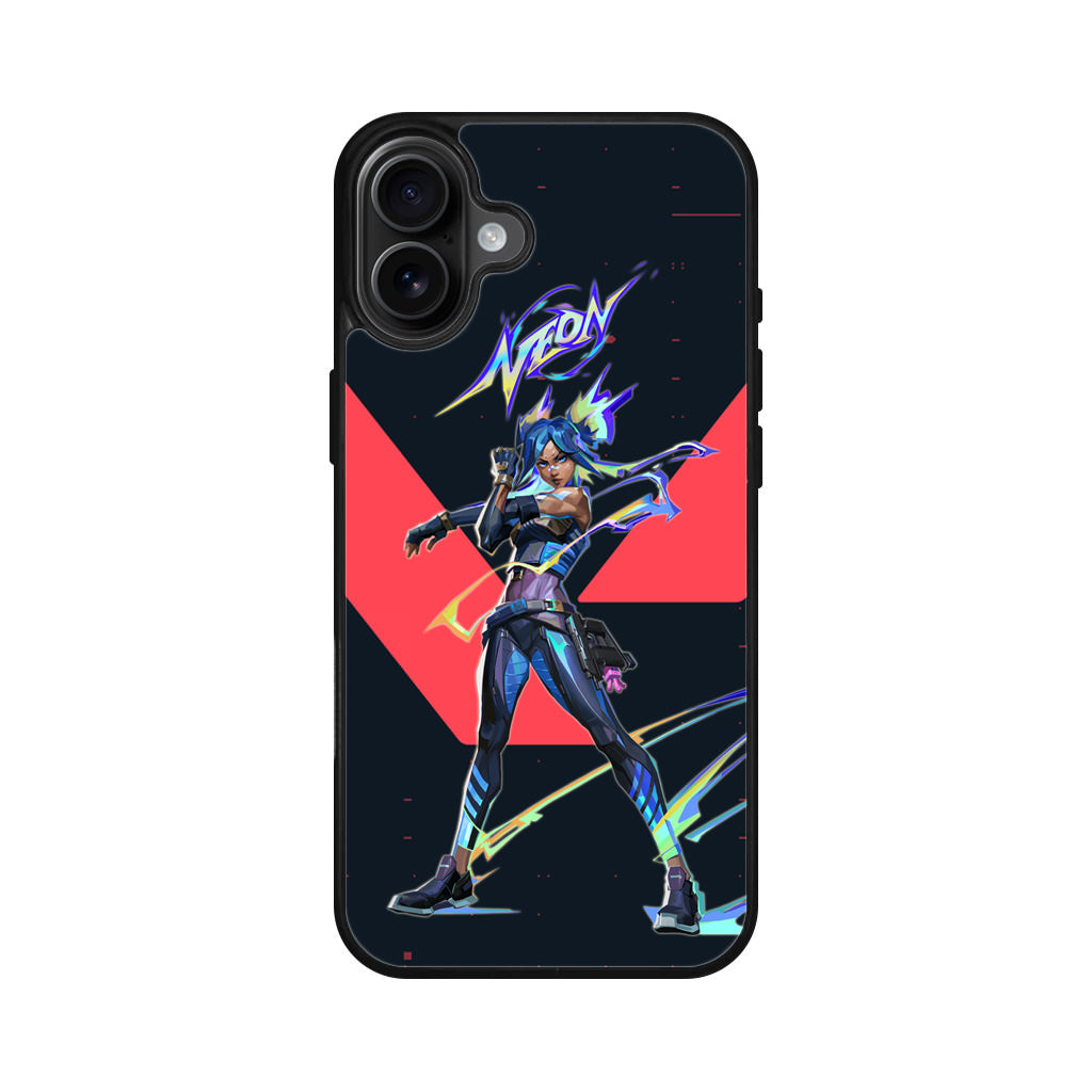 Neon Artwork iPhone 16 / 16 Plus Case