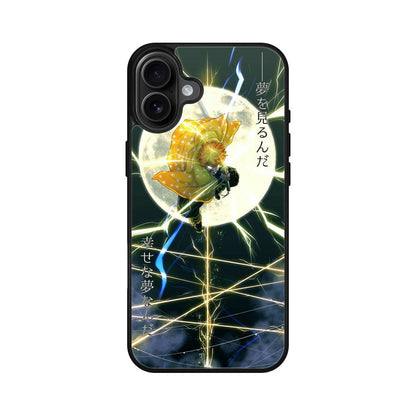 Zenitsu Demon Slayer iPhone 16 / 16 Plus Case