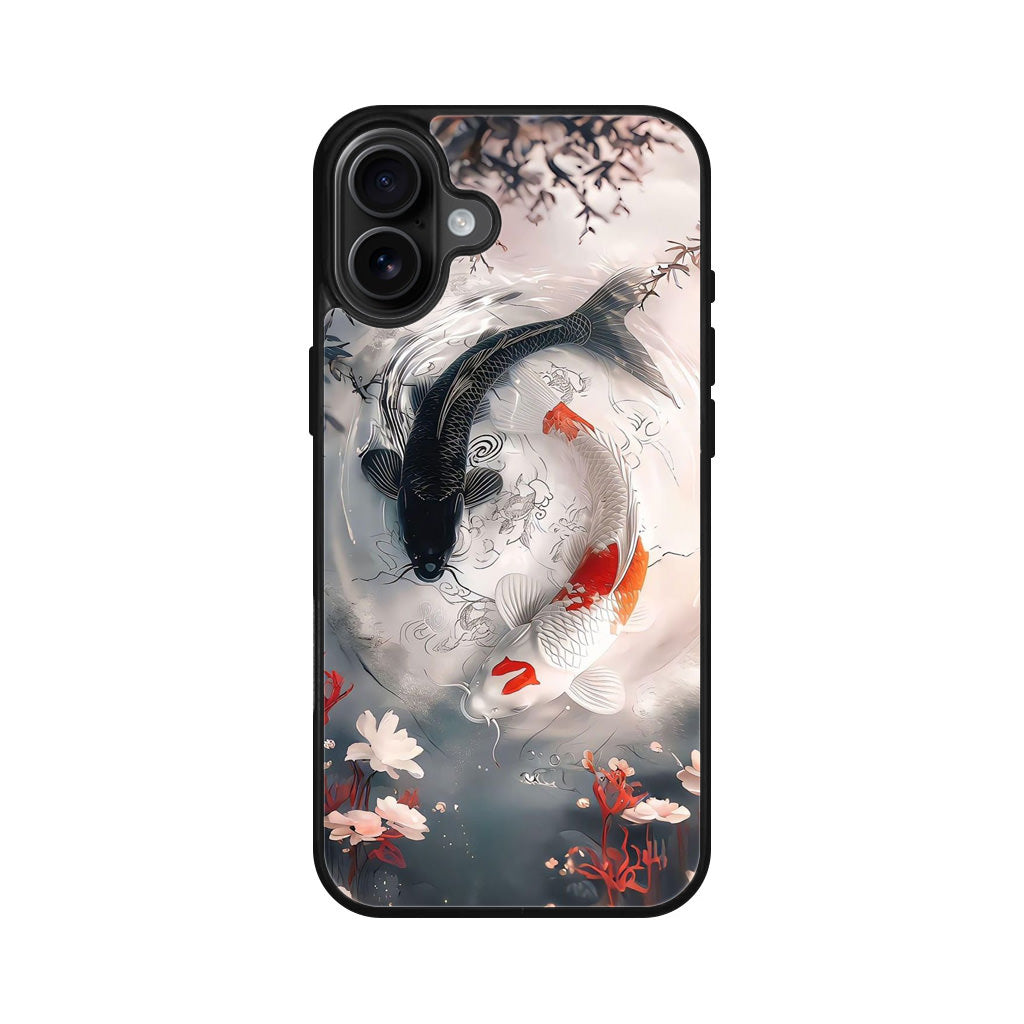 Eternal Balance of The Koi Spirits iPhone 16 / 16 Plus Case