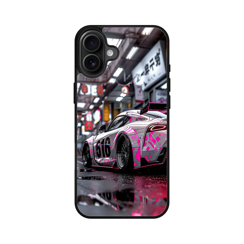 Neon Apex Drift Dreams iPhone 16 / 16 Plus Case