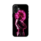 Pink Radiant Saiyan iPhone 16 / 16 Plus Case