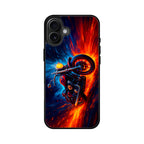 Ride Through Fire and Ice iPhone 16 / 16 Plus Case