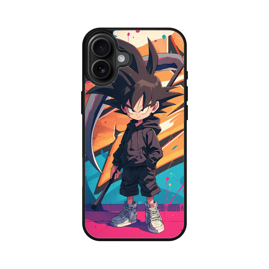 Street Saiyan iPhone 16 / 16 Plus Case