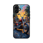 Sunset Thunder Ride Into the Glow iPhone 16 / 16 Plus Case