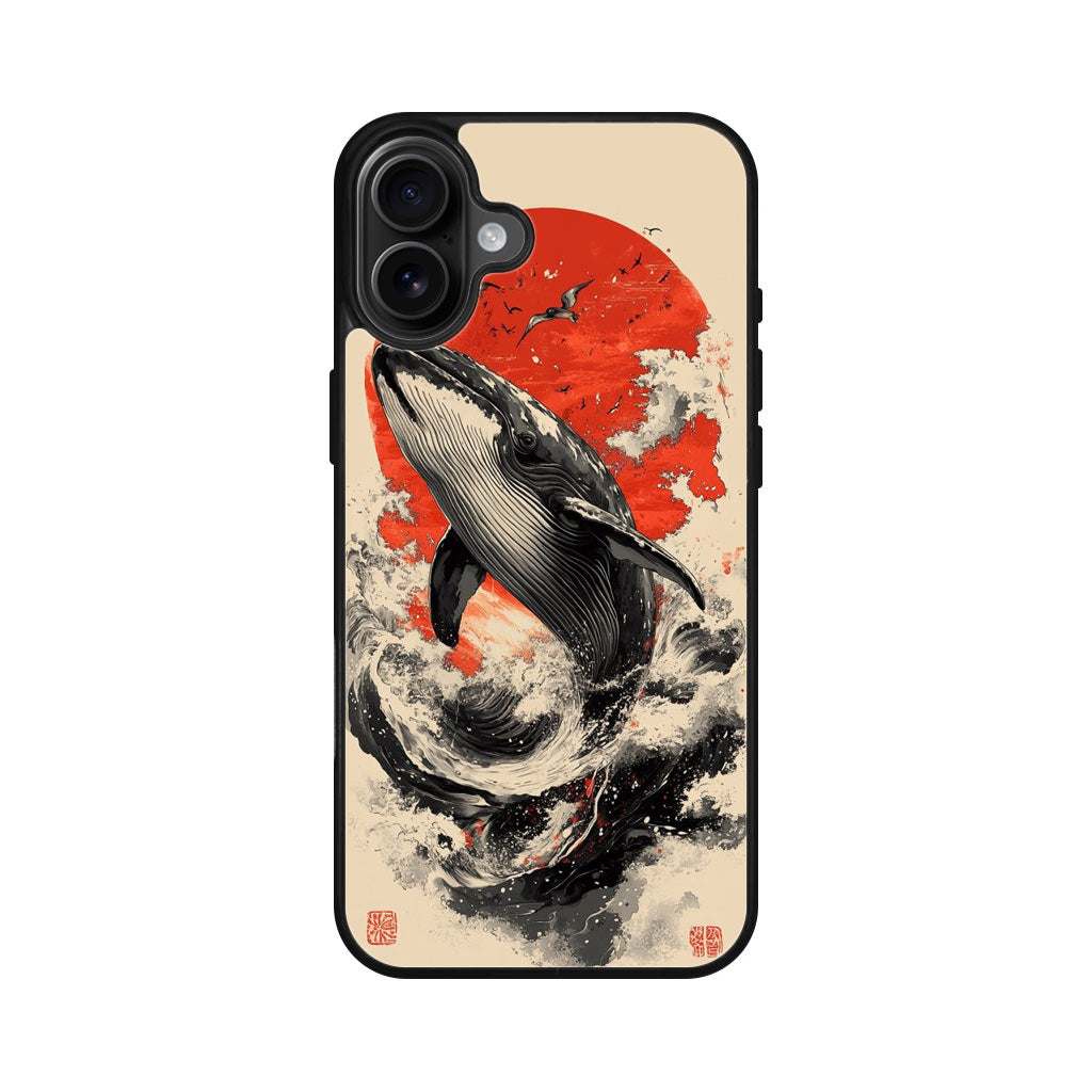 The Whale Rises iPhone 16 / 16 Plus Case