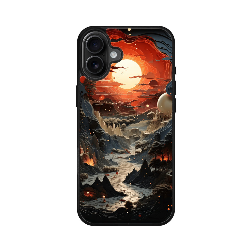 Valley of the Dying Sun iPhone 16 / 16 Plus Case
