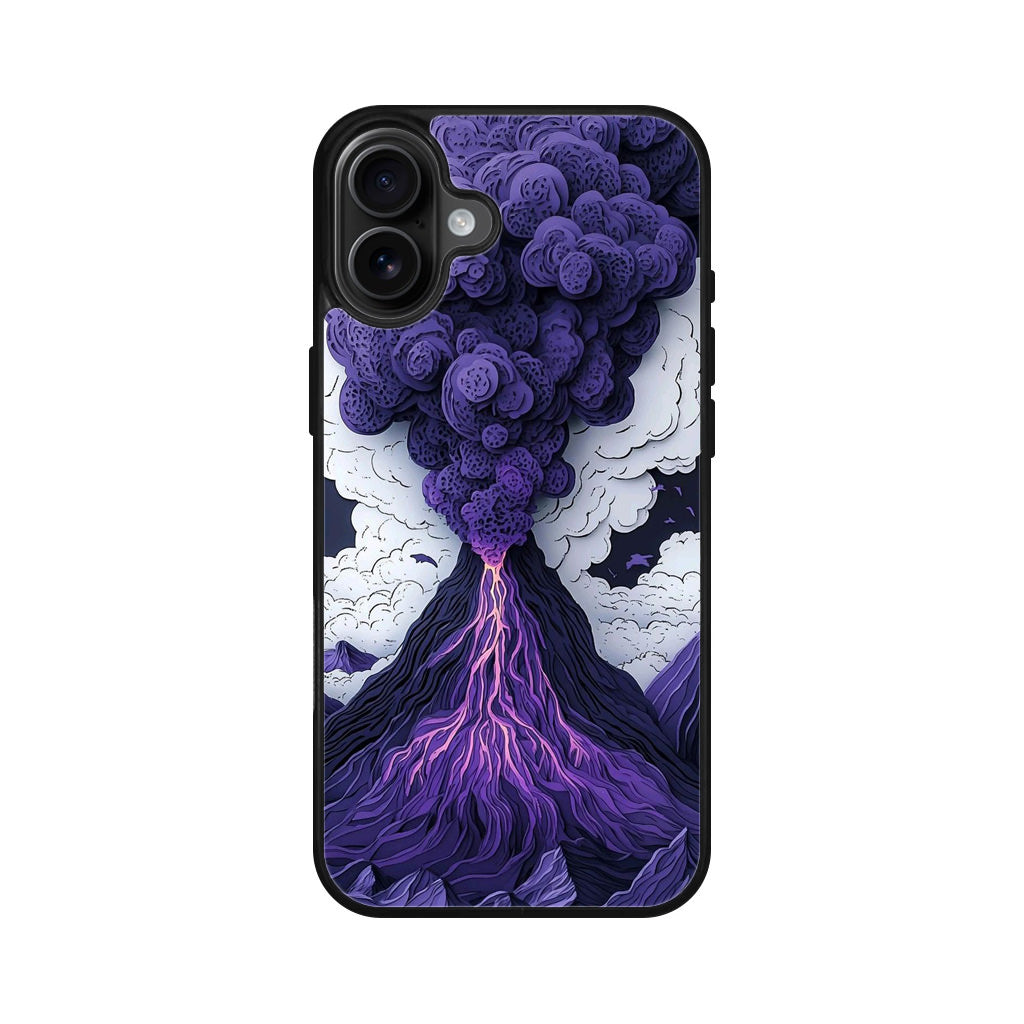 Violet Fury The Awakening Volcano iPhone 16 / 16 Plus Case