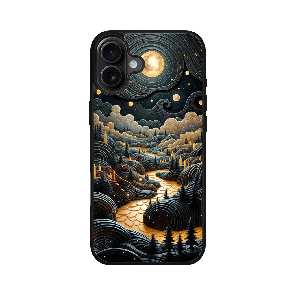 Whispers of the Lunar Valley iPhone 16 / 16 Plus Case