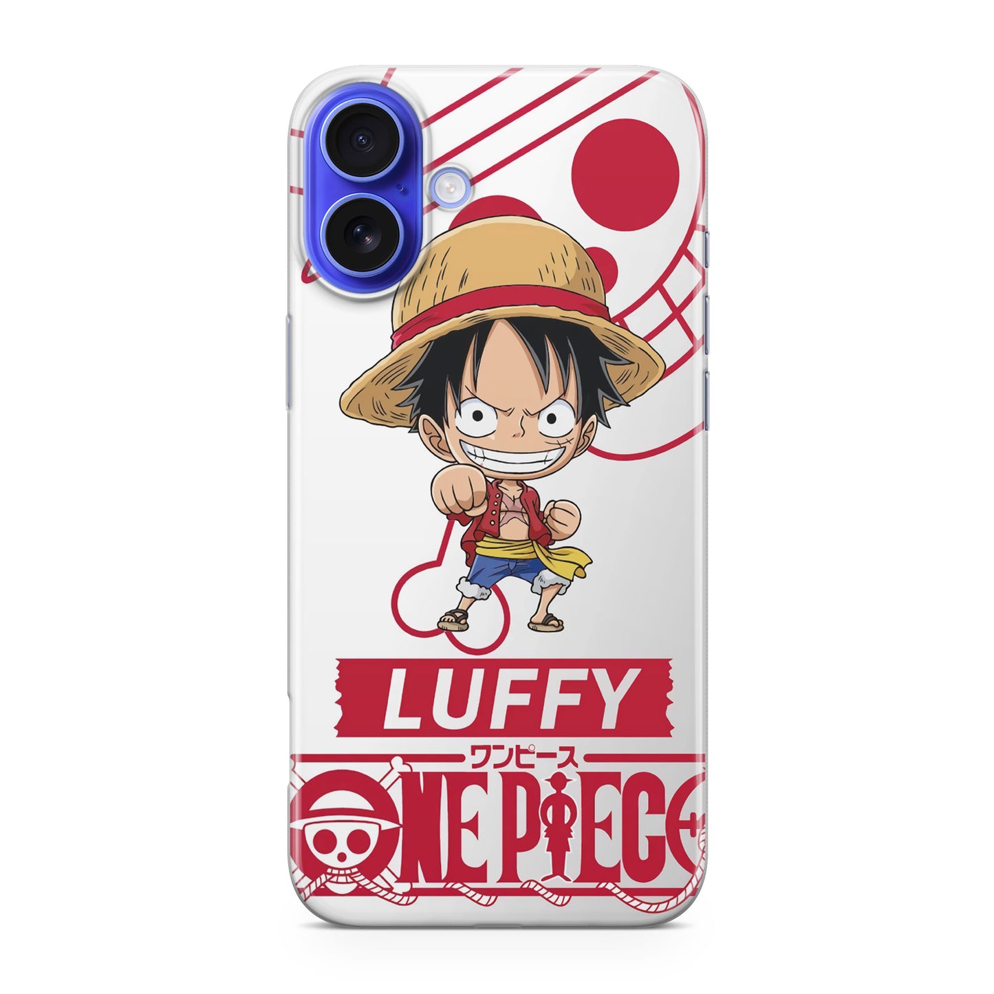 Chibi Luffy iPhone 16 / 16 Plus Case