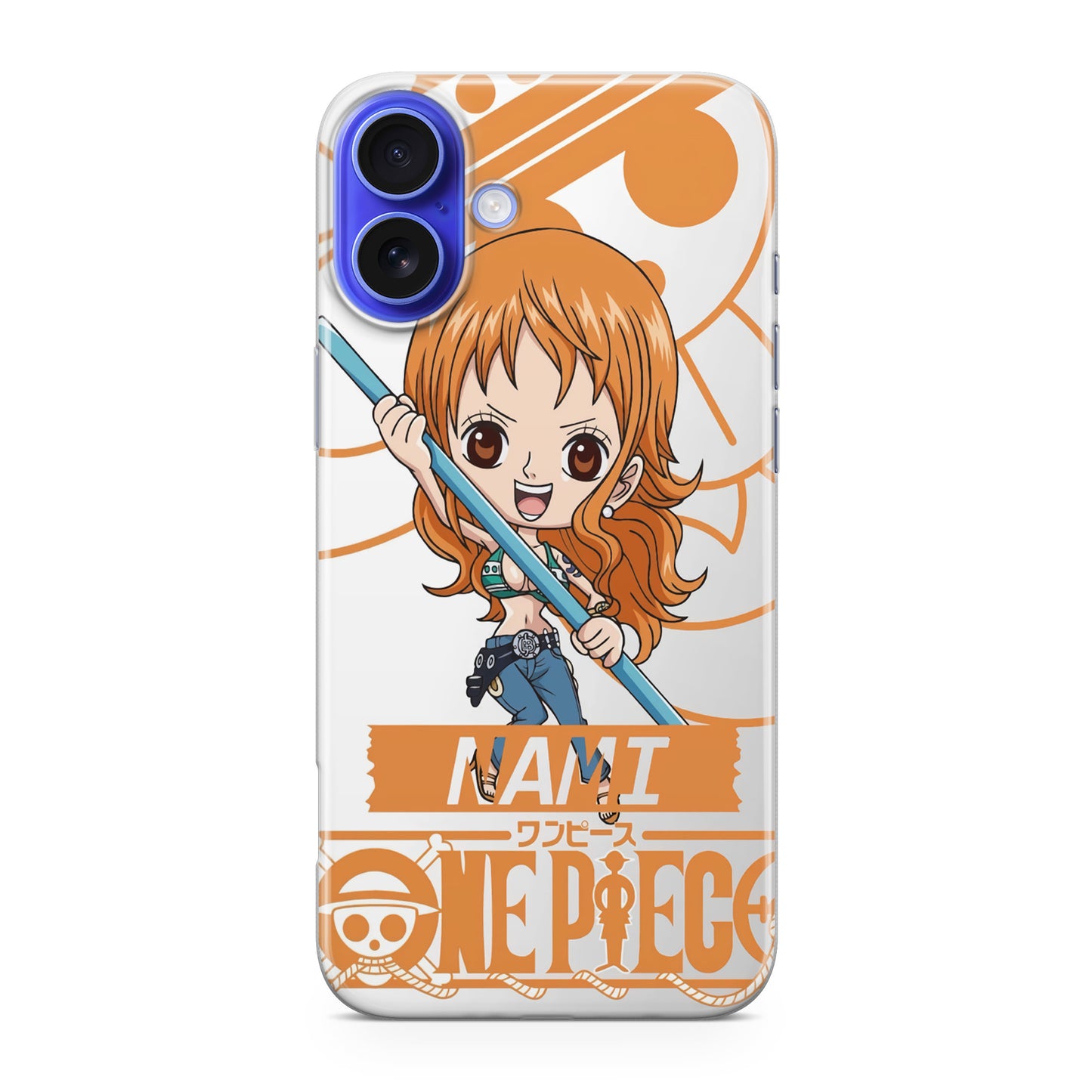 Chibi Nami iPhone 16 / 16 Plus Case