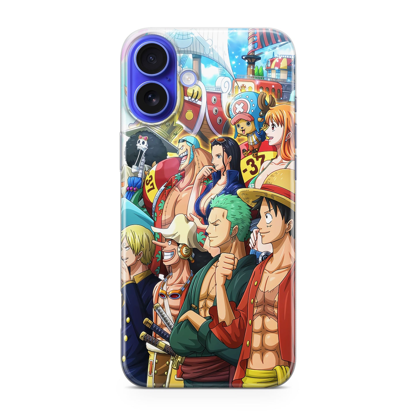 Crew of Mugiwara Pirate iPhone 16 / 16 Plus Case