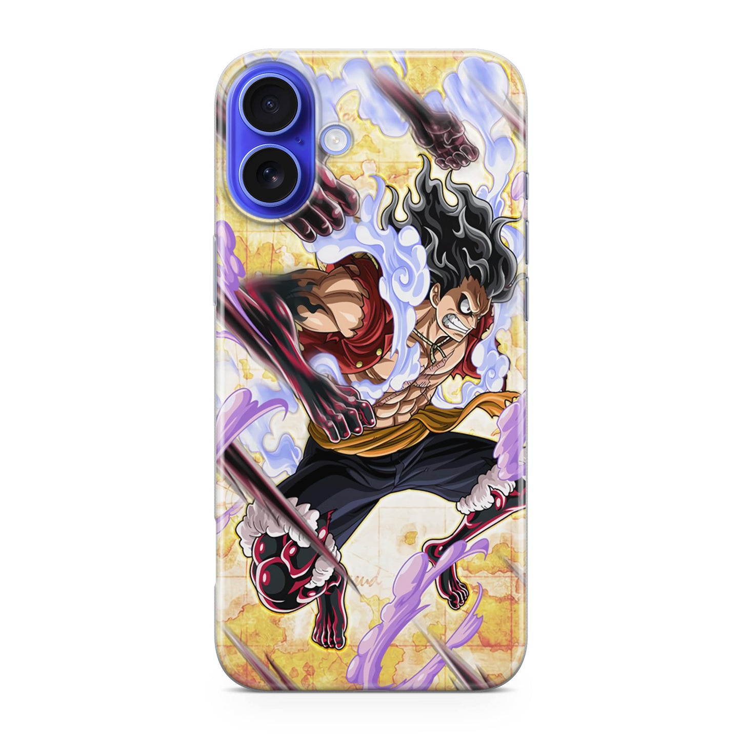 Luffy Gomu Gomu No Black Mamba iPhone 16 / 16 Plus Case