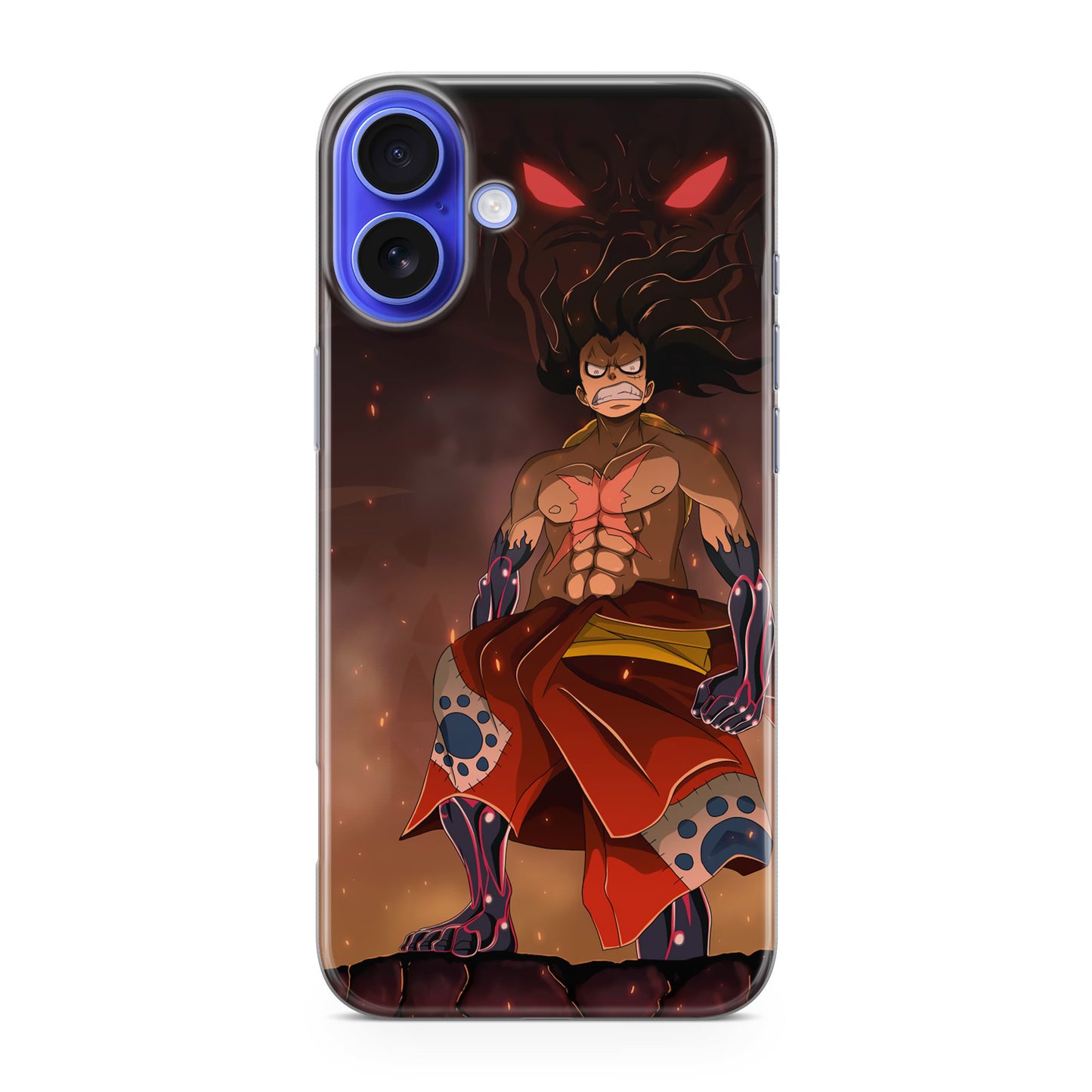 Luffy Snake Man Form iPhone 16 / 16 Plus Case