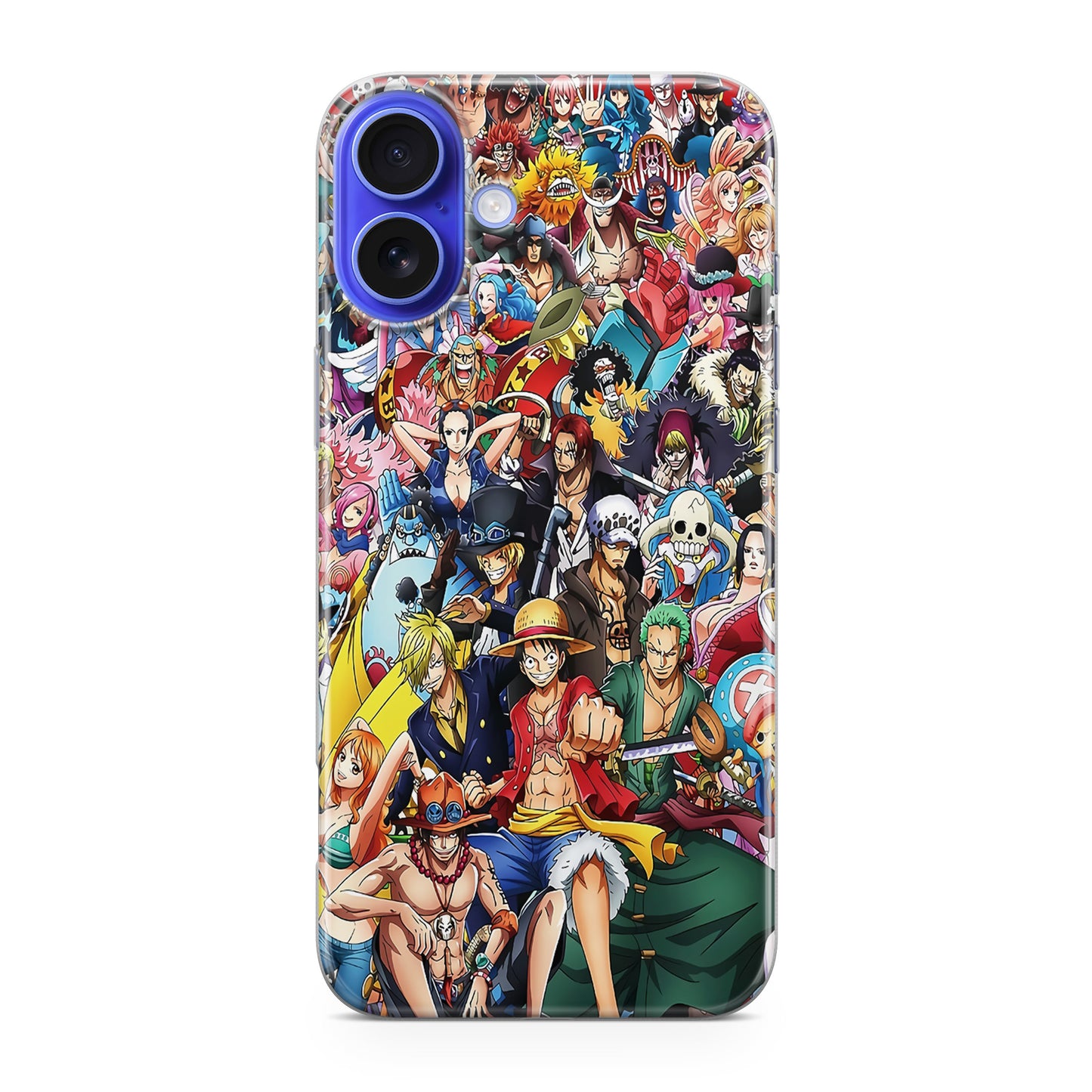 One Piece Characters In New World iPhone 16 / 16 Plus Case