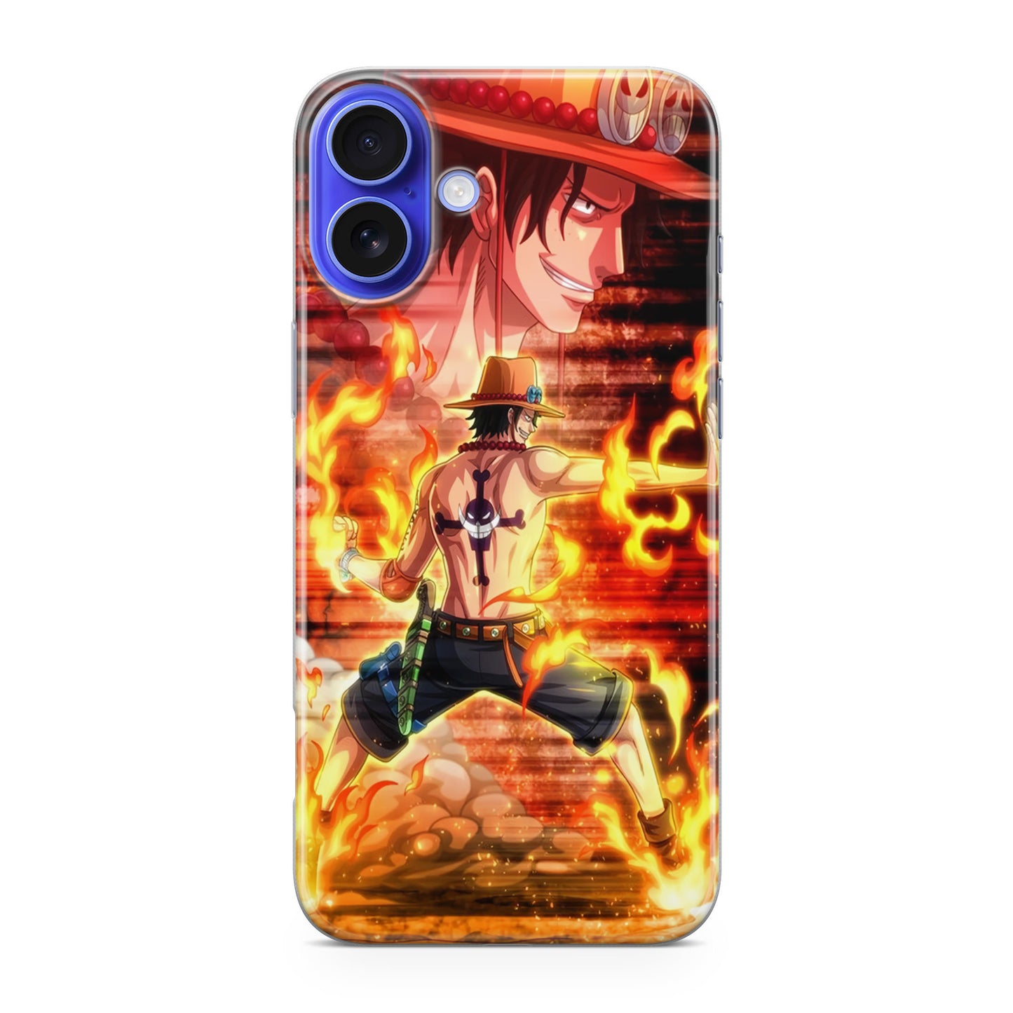 Portgas D Ace One Piece iPhone 16 / 16 Plus Case