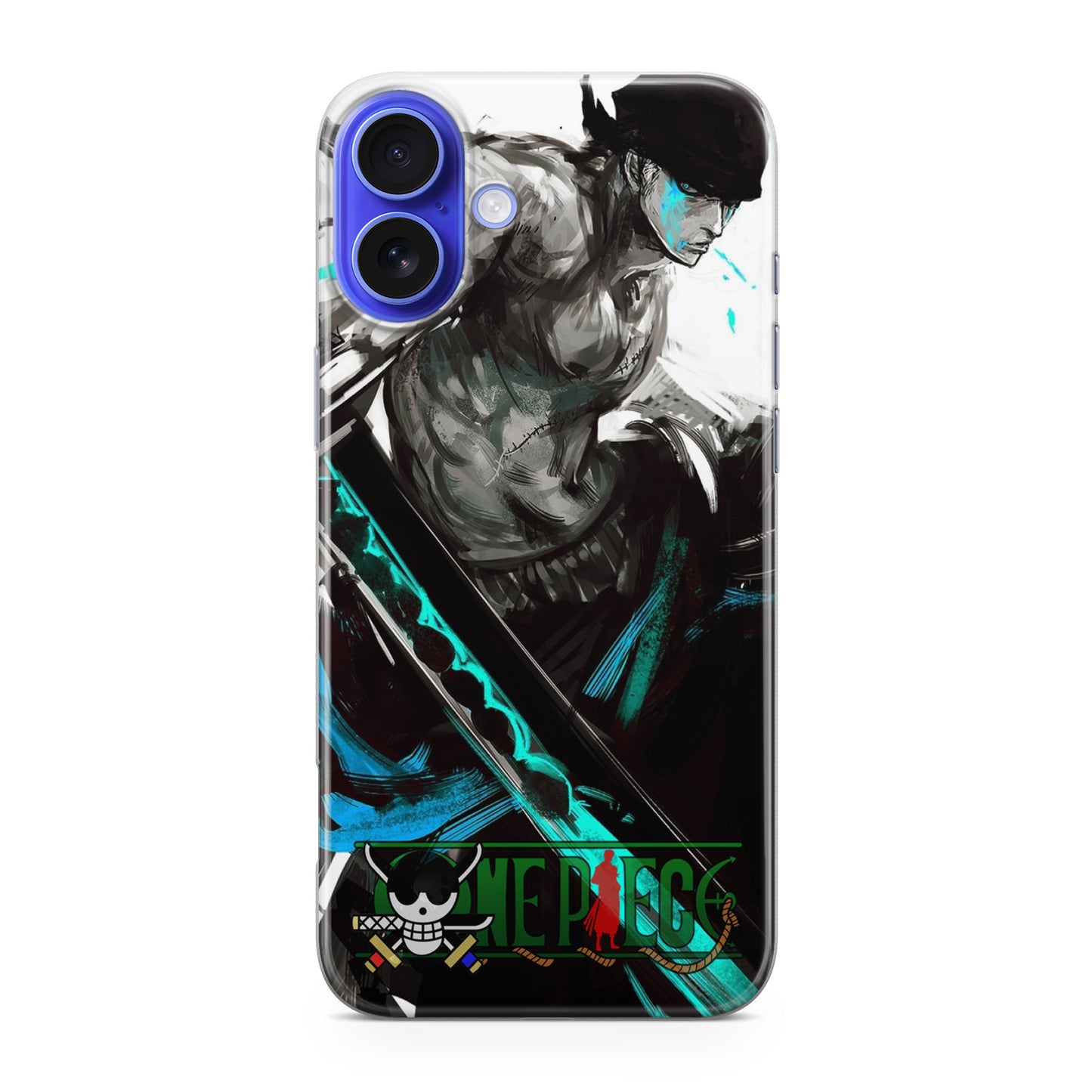 Roronoa Zoro One Piece iPhone 16 / 16 Plus Case