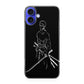 Roronoa Zoro Outlines iPhone 16 / 16 Plus Case