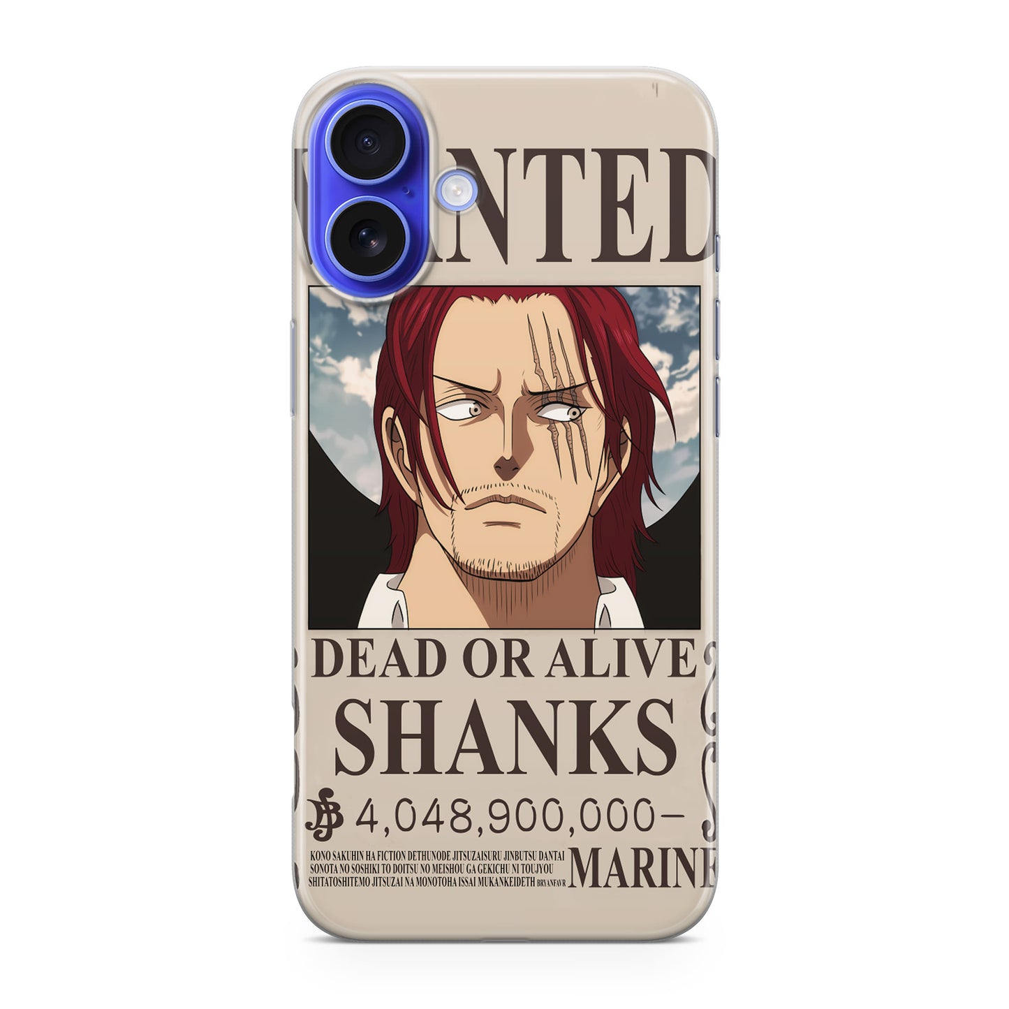 Shanks Bounty iPhone 16 / 16 Plus Case