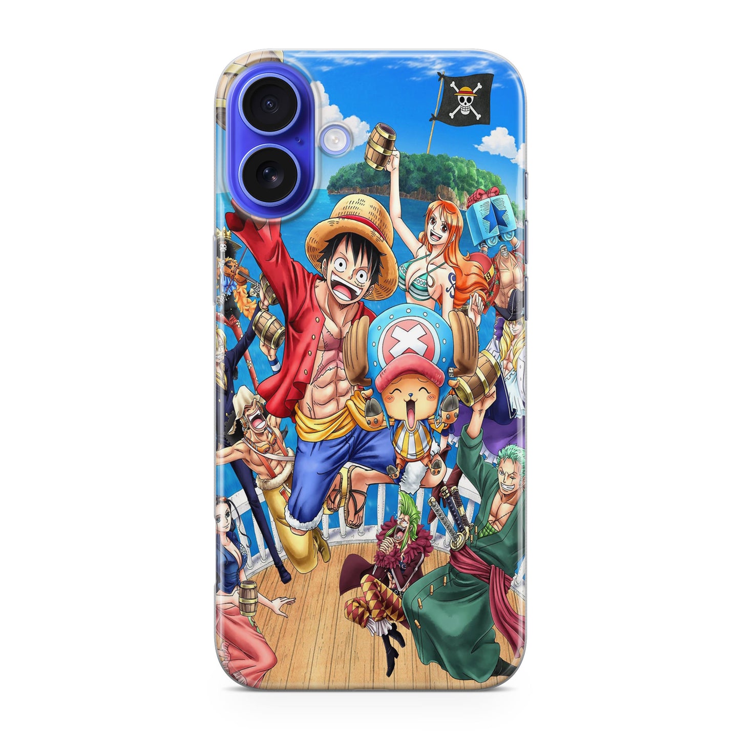 Straw Hat Pirates And Allies iPhone 16 / 16 Plus Case