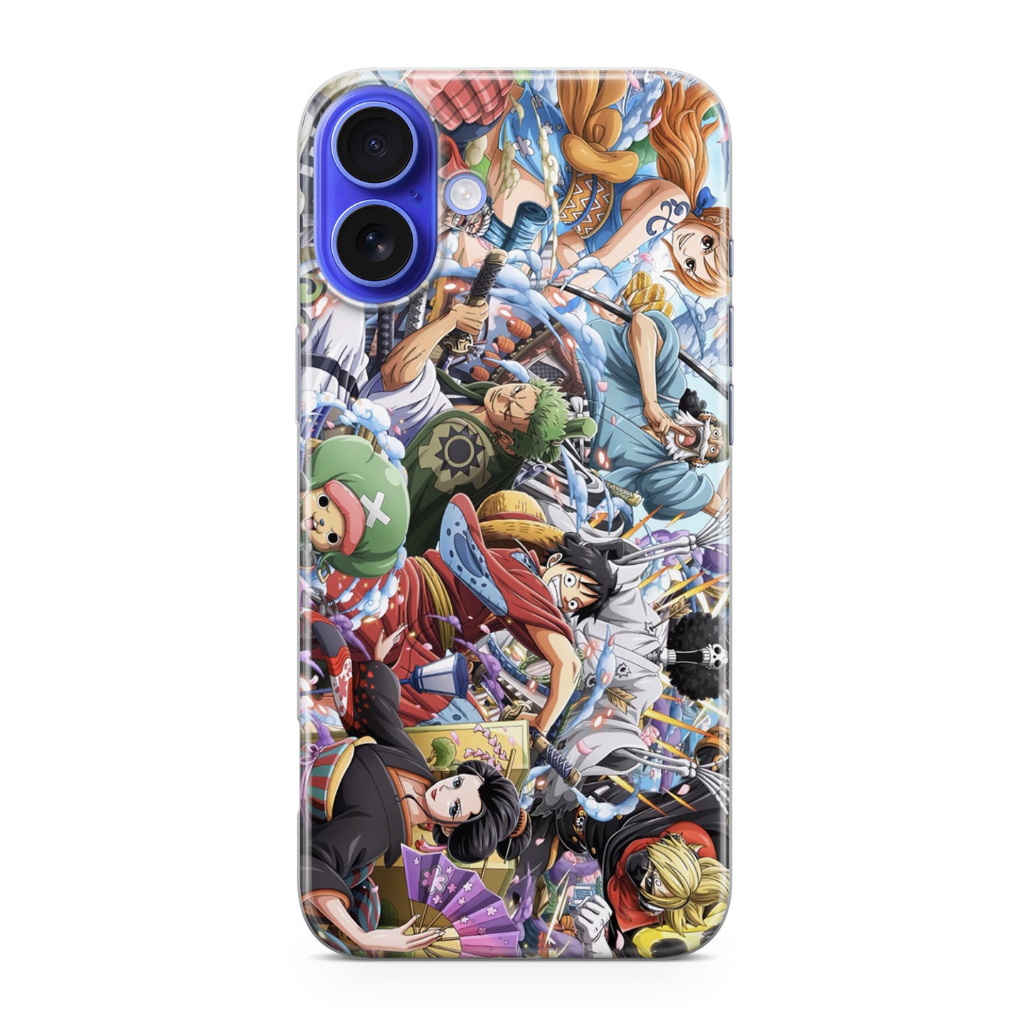 Straw Hat Pirates Arc Wano iPhone 16 / 16 Plus Case