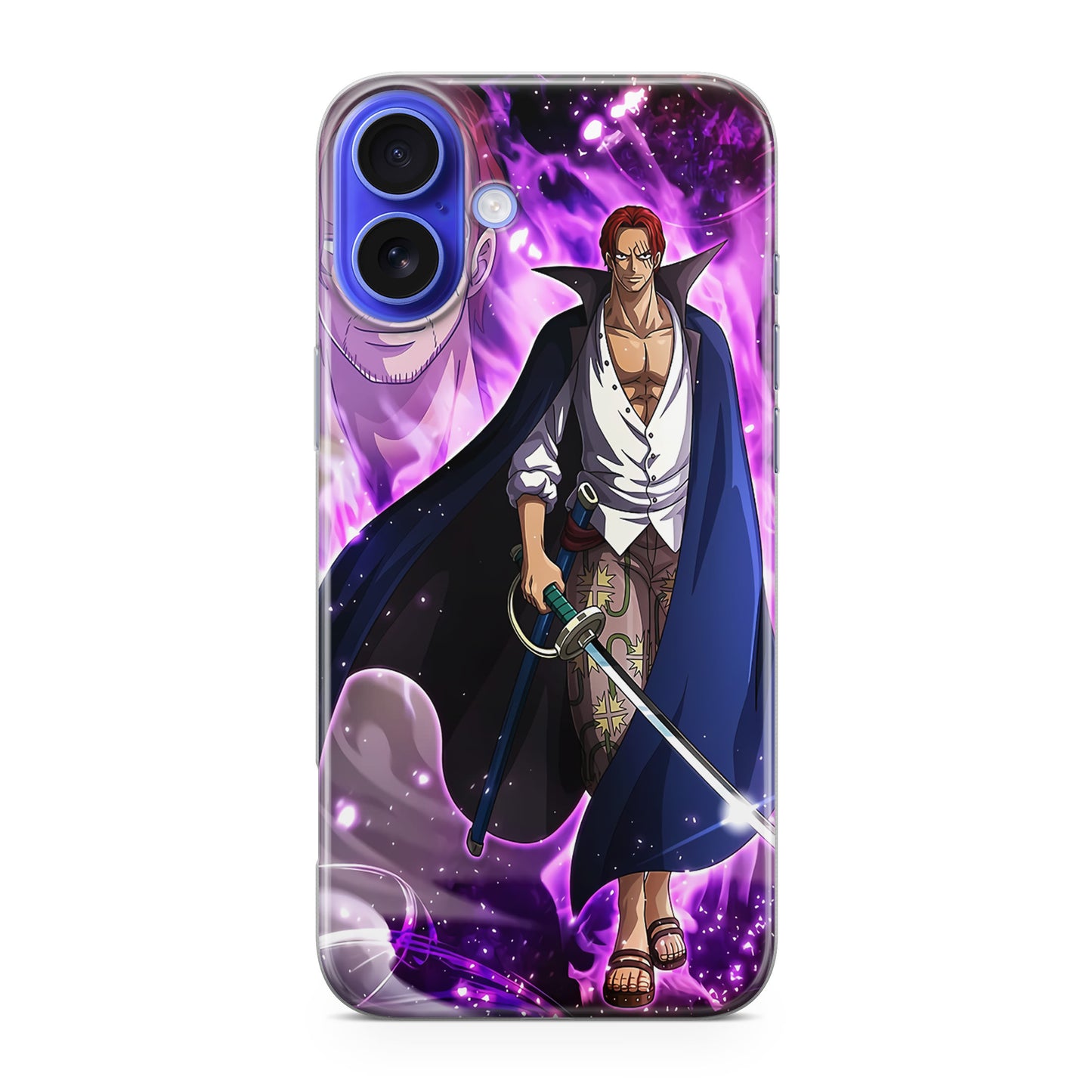 The Emperor Red Hair Shanks iPhone 16 / 16 Plus Case