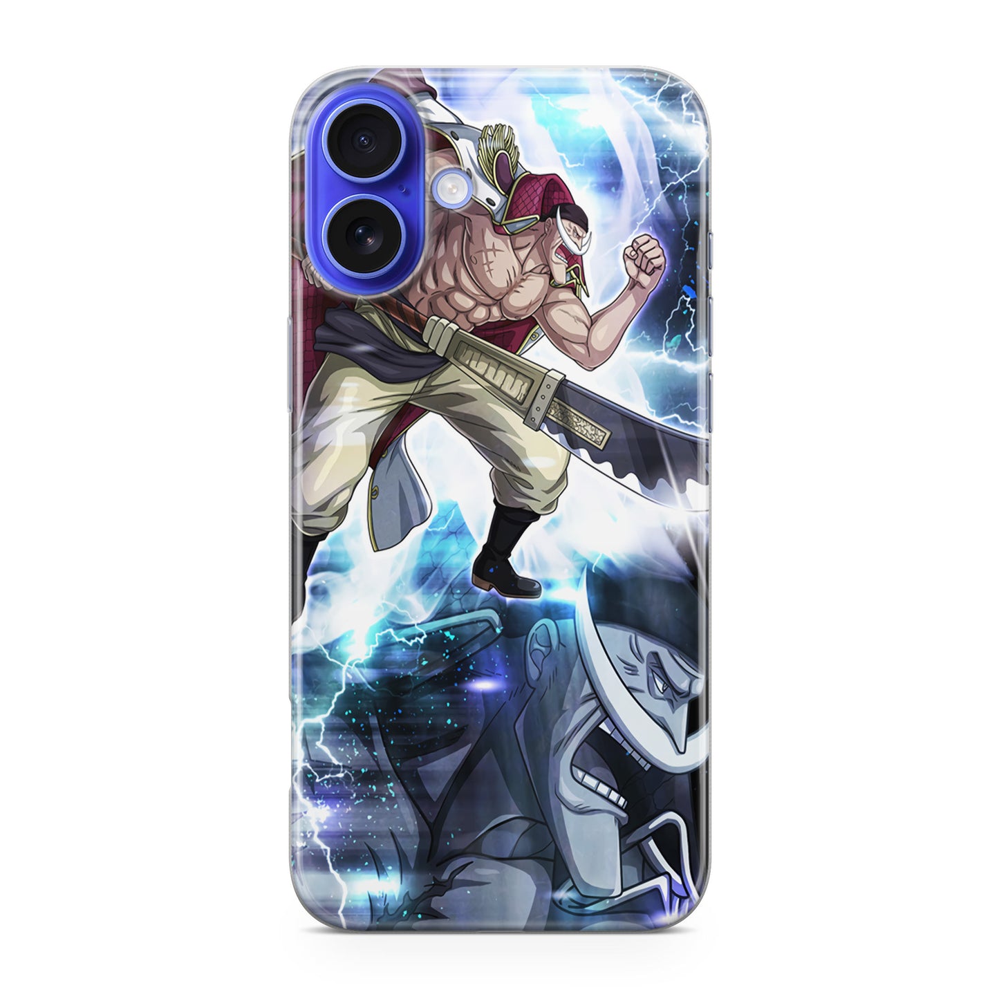 Whitebeard Earthquake Power iPhone 16 / 16 Plus Case