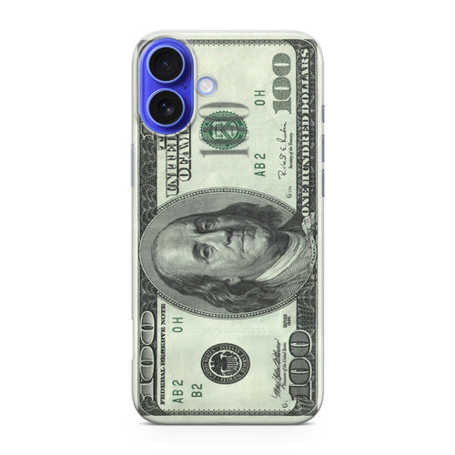 100 Dollar iPhone 16 / 16 Plus Case