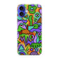 Abstract Colorful Doodle Art iPhone 16 / 16 Plus Case