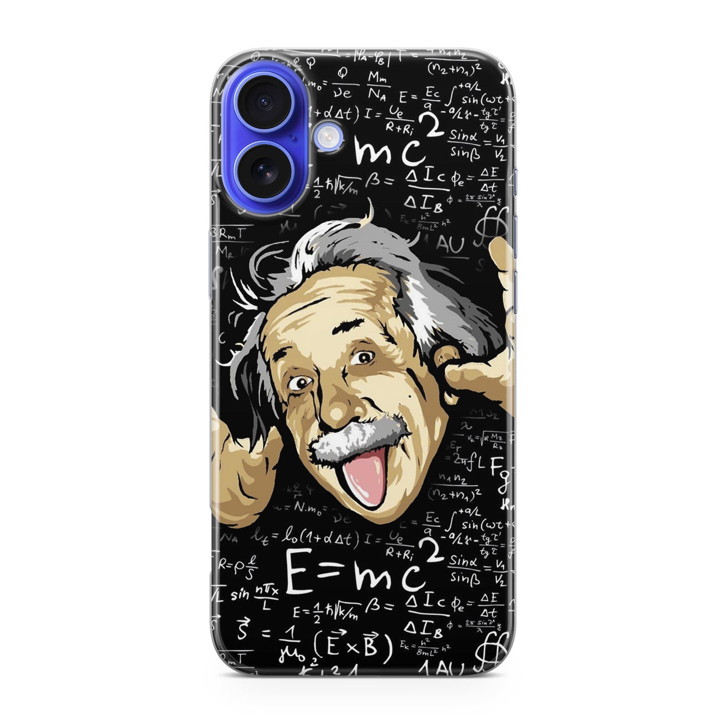 Albert Einstein's Formula iPhone 16 / 16 Plus Case