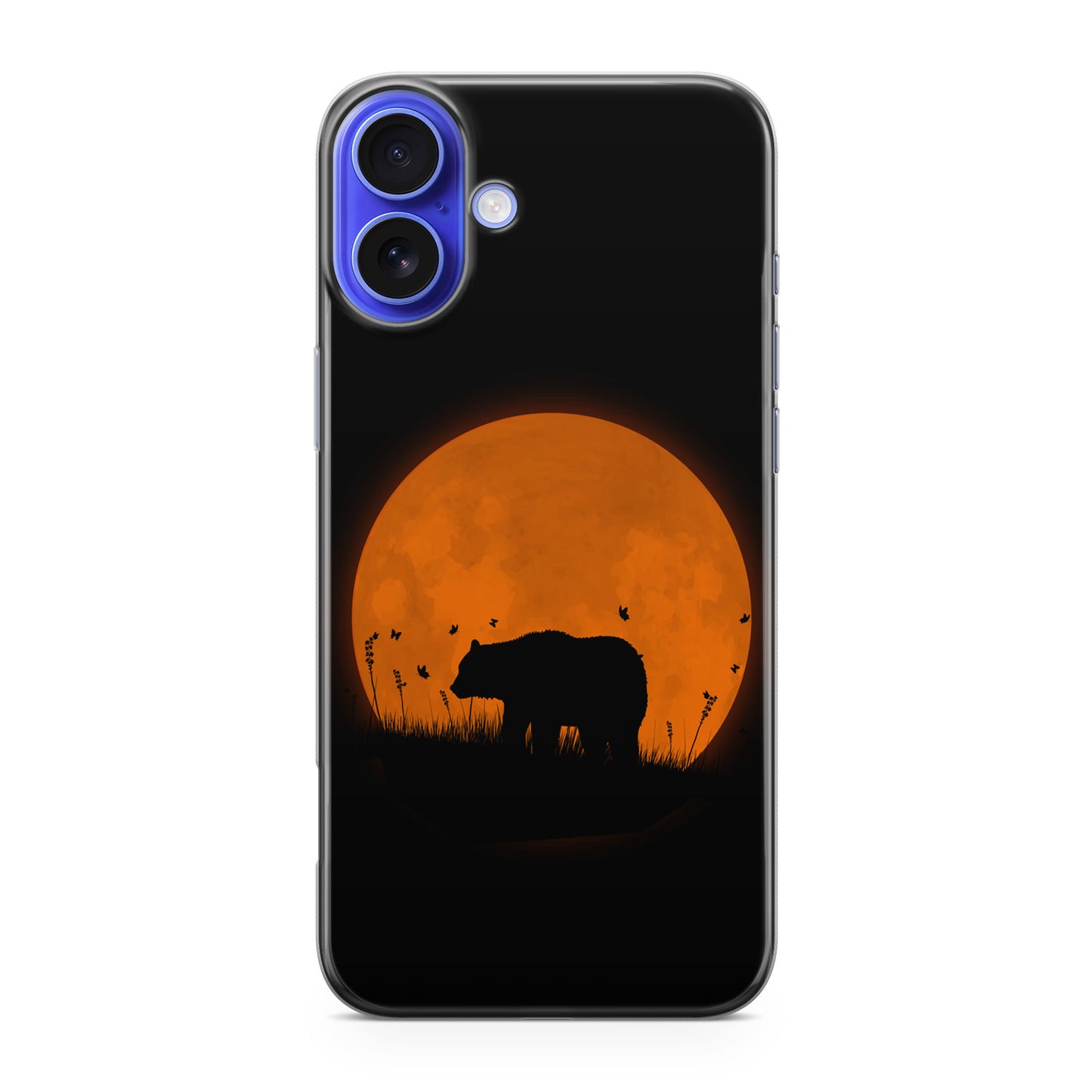 Bear Silhouette iPhone 16 / 16 Plus Case