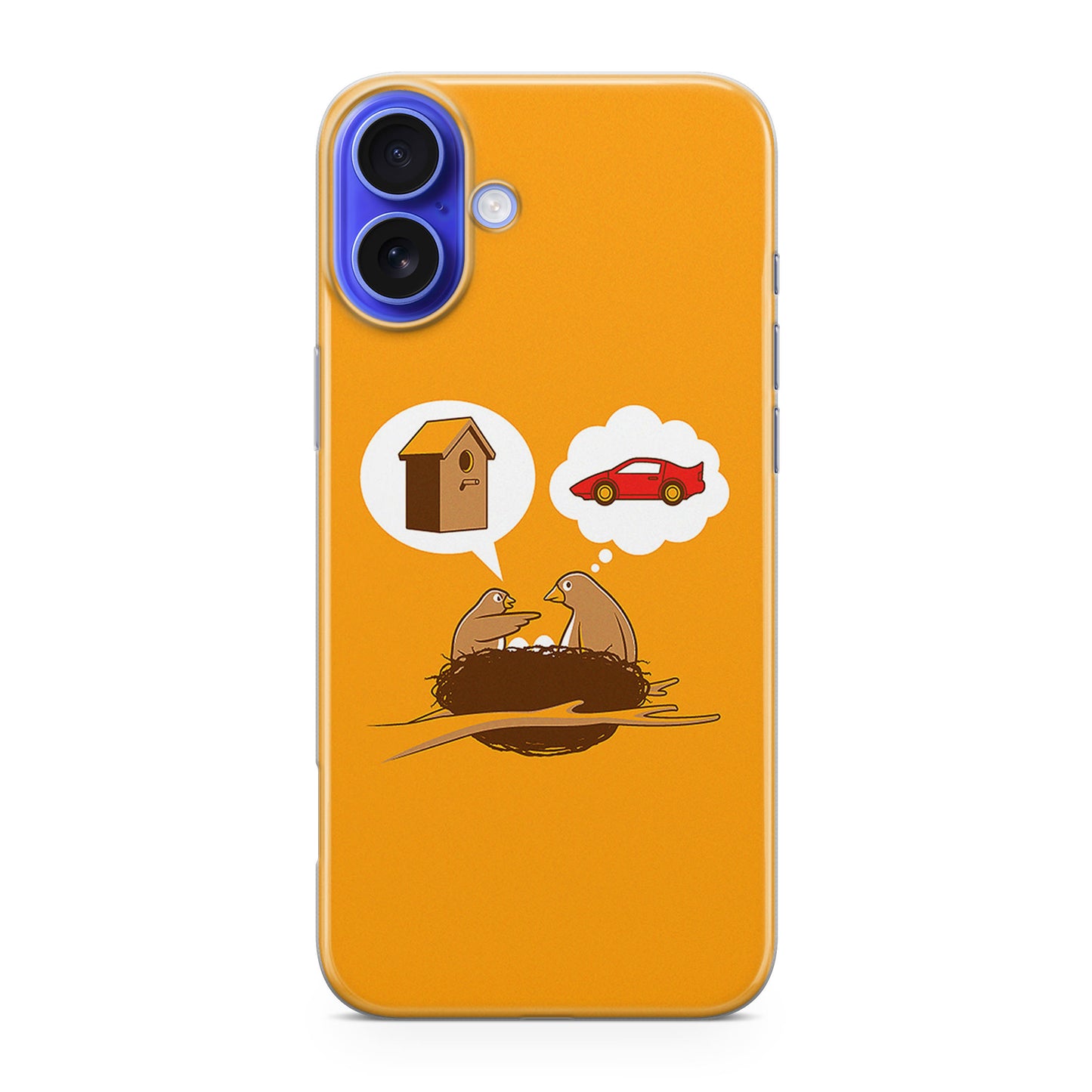 Bird Life Priorities iPhone 16 / 16 Plus Case