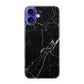 Black Marble iPhone 16 / 16 Plus Case