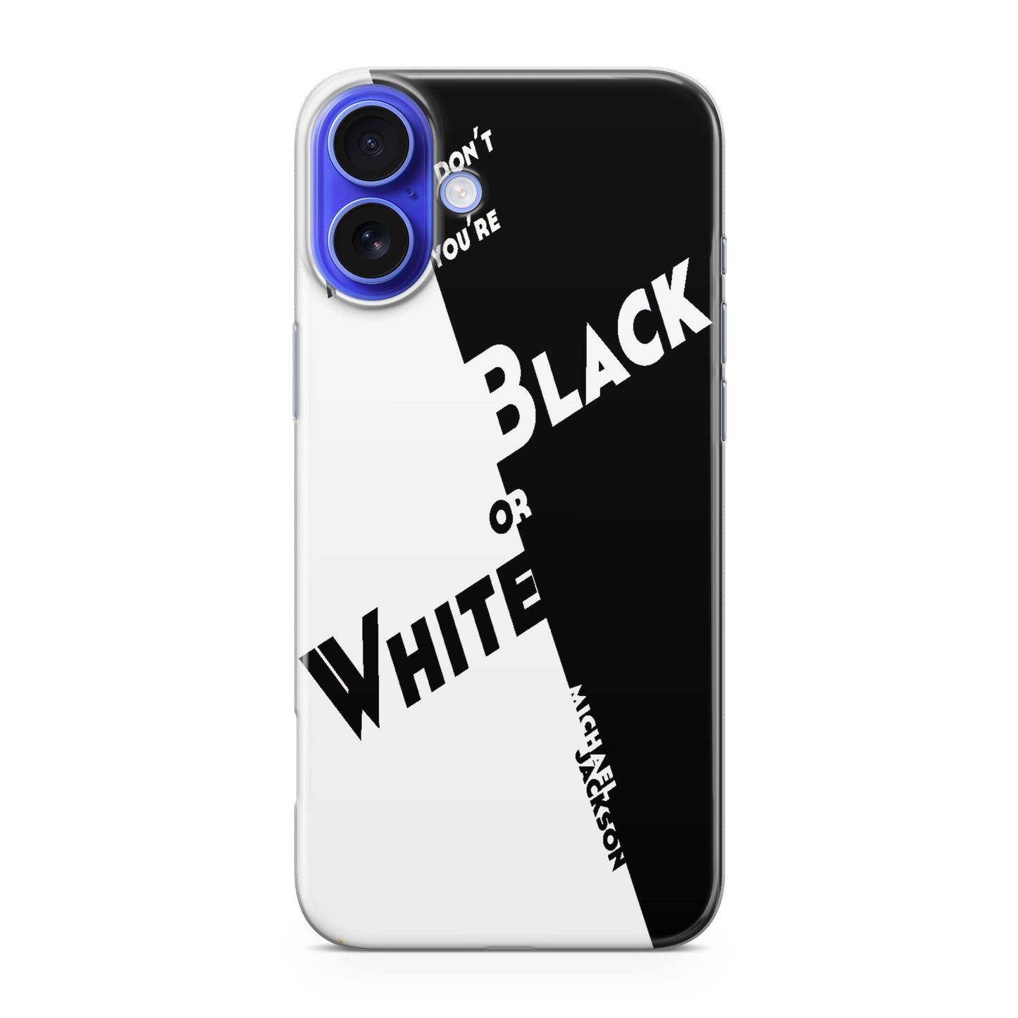 Black Or White Michael Jackson iPhone 16 / 16 Plus Case