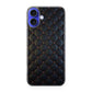 Black Royal Pattern iPhone 16 / 16 Plus Case