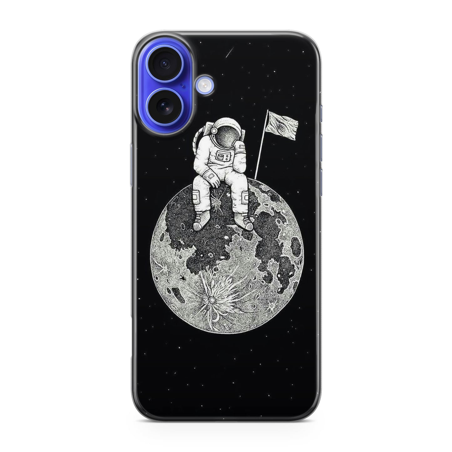 Bored Astronaut iPhone 16 / 16 Plus Case