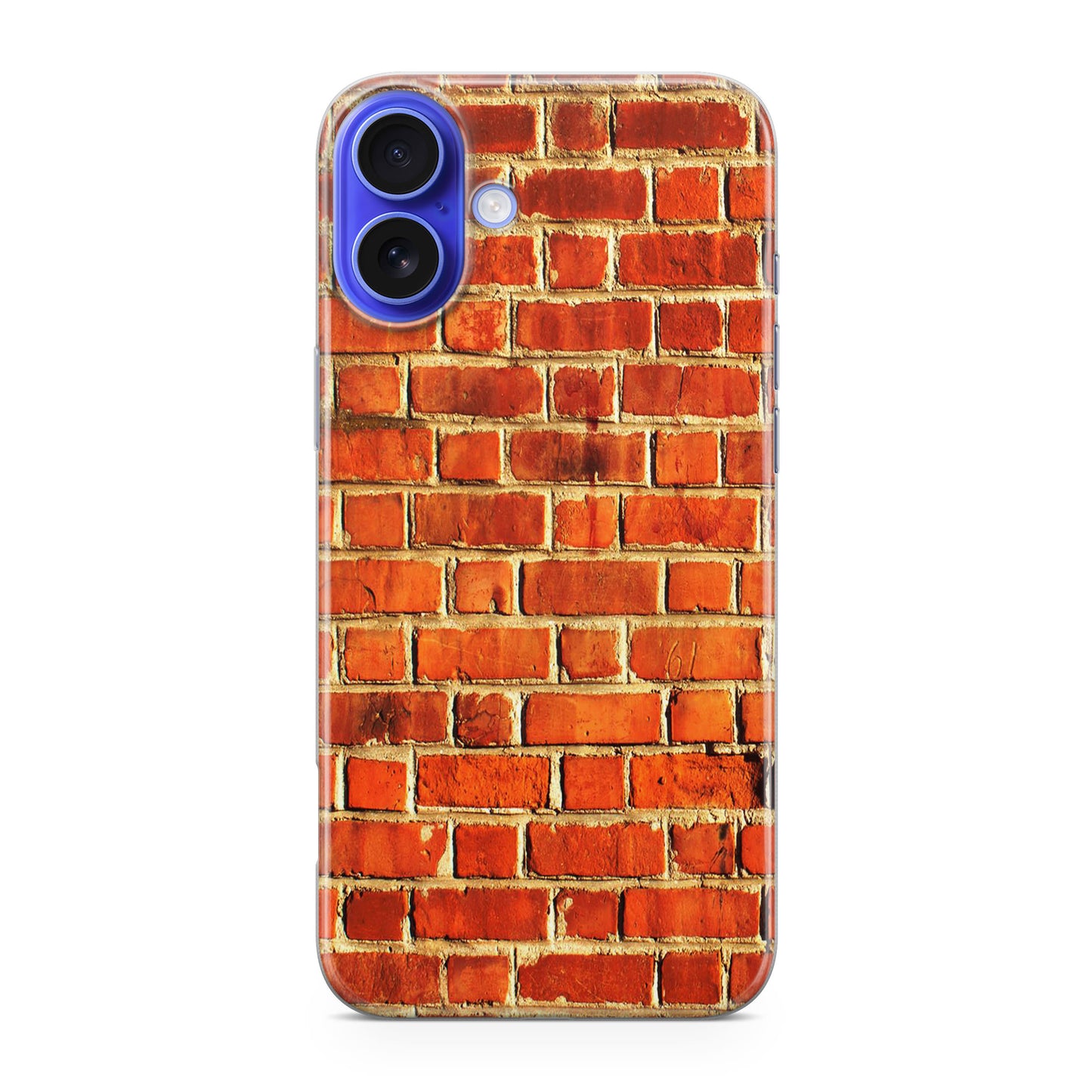 Brick Wall Pattern iPhone 16 / 16 Plus Case