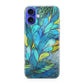 Colorful Art in Blue iPhone 16 / 16 Plus Case