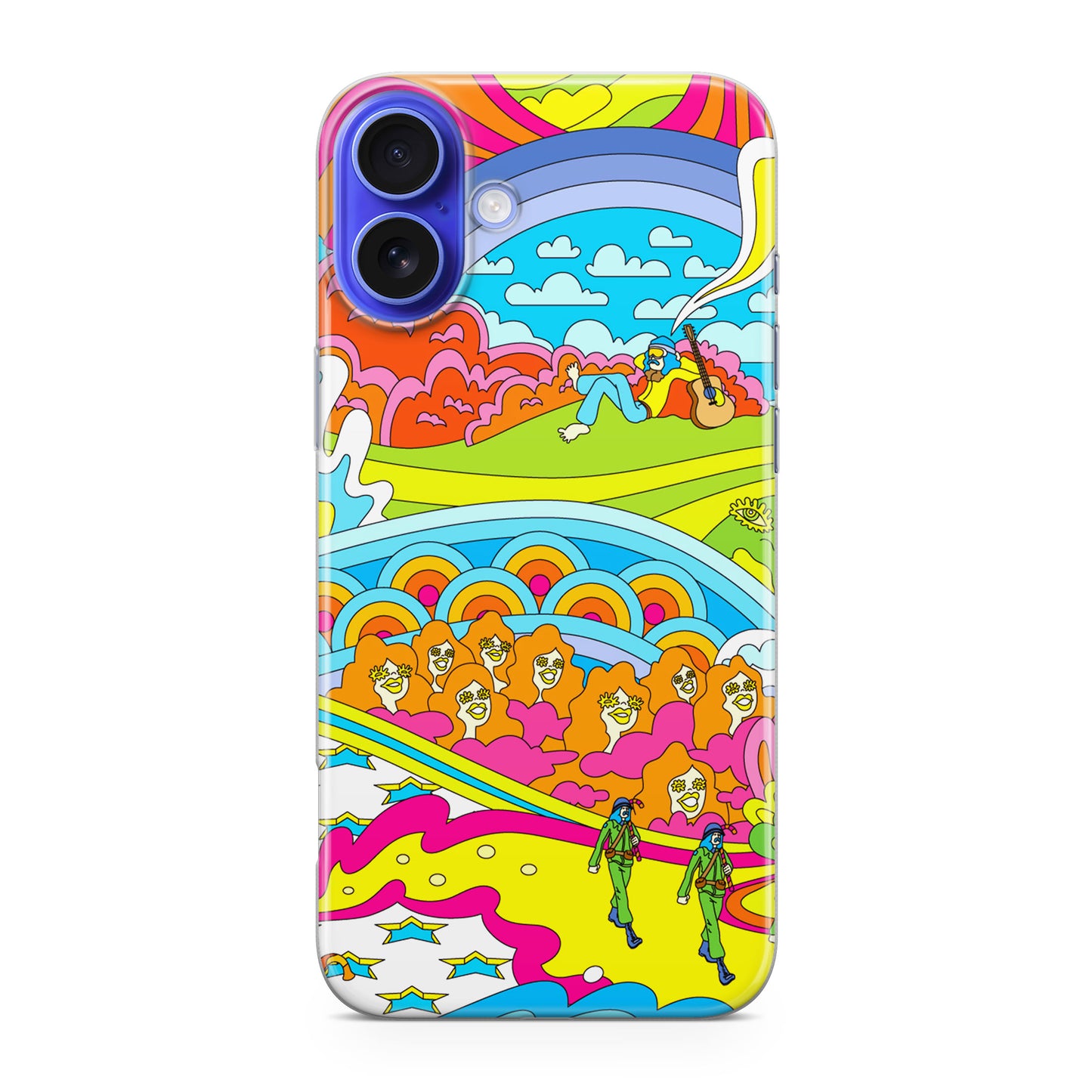 Colorful Doodle iPhone 16 / 16 Plus Case