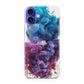 Colorful Dust Art on White iPhone 16 / 16 Plus Case