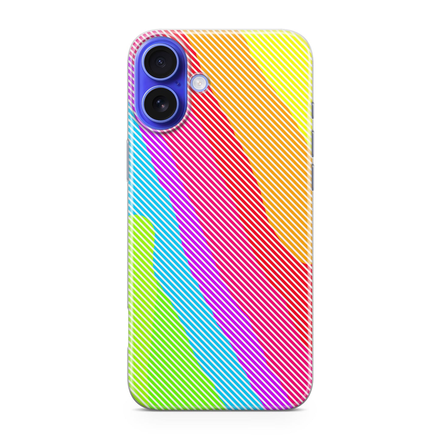 Colorful Stripes iPhone 16 / 16 Plus Case