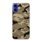 Desert Military Camo iPhone 16 / 16 Plus Case