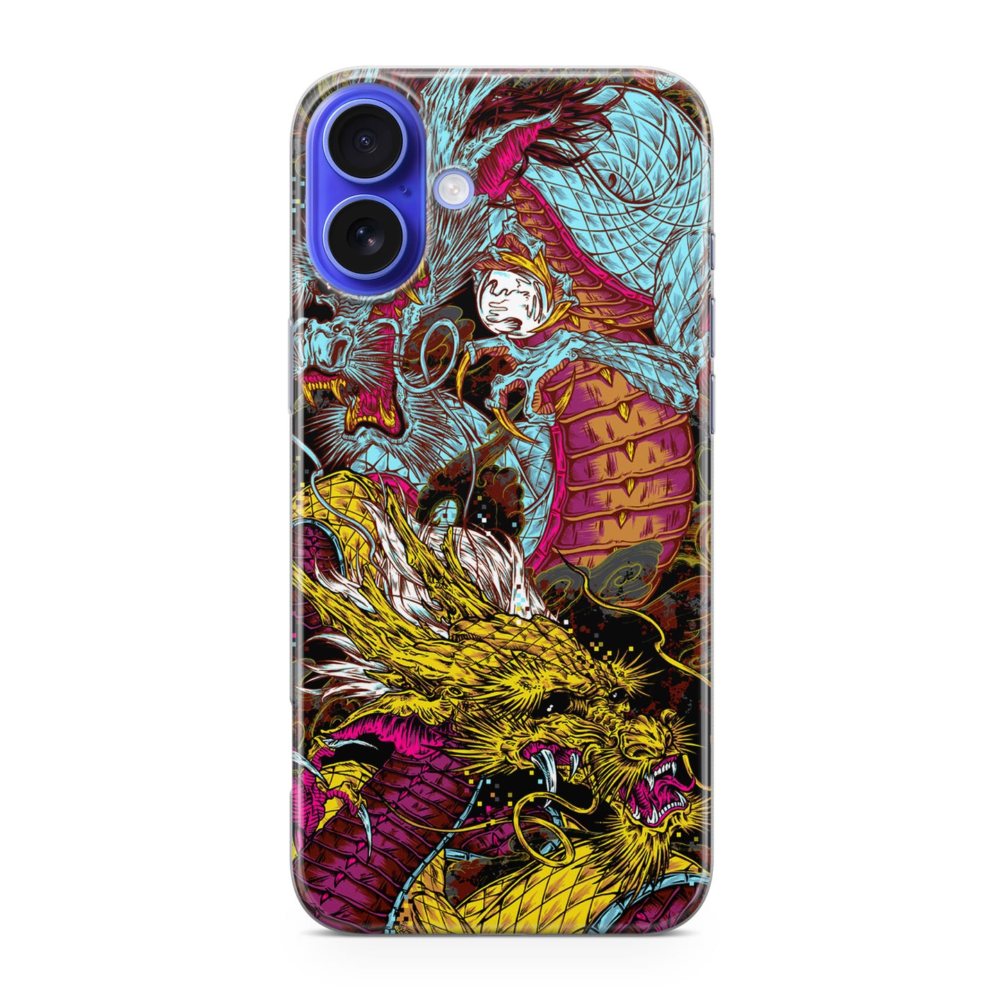 Double Dragons iPhone 16 / 16 Plus Case