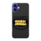 Gold Grillz iPhone 16 / 16 Plus Case