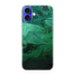 Green Abstract Art iPhone 16 / 16 Plus Case