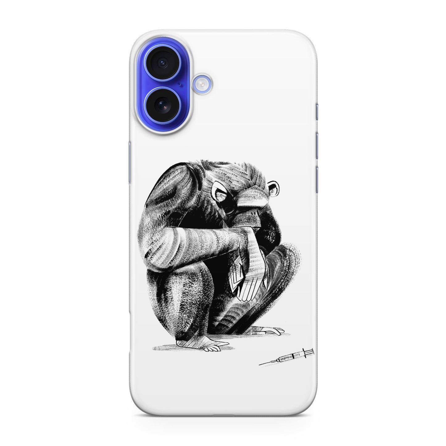 Guinea Chimp iPhone 16 / 16 Plus Case