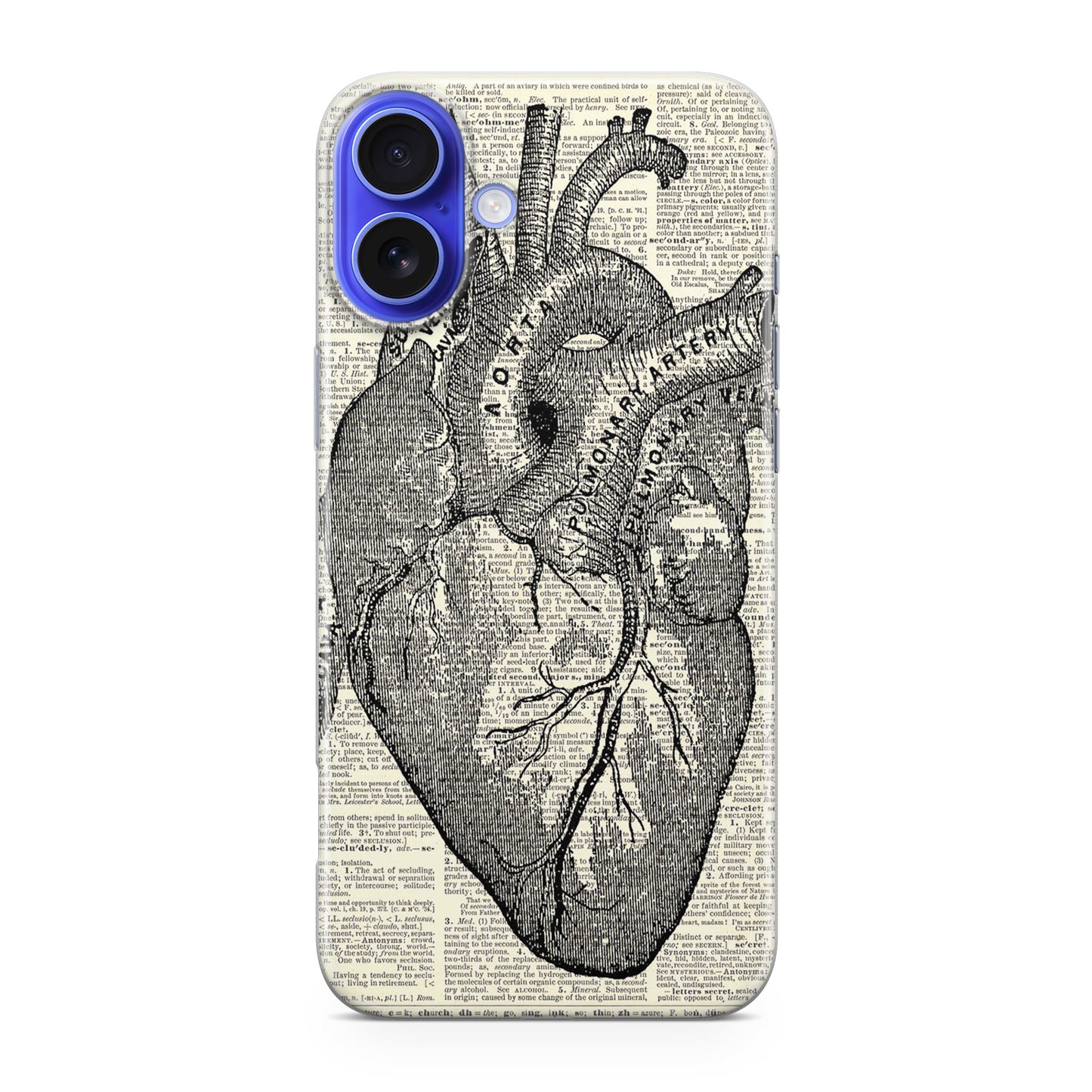 Heart Book Art iPhone 16 / 16 Plus Case