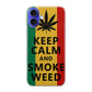 Keep Calm And Smoke Weed iPhone 16 / 16 Plus Case