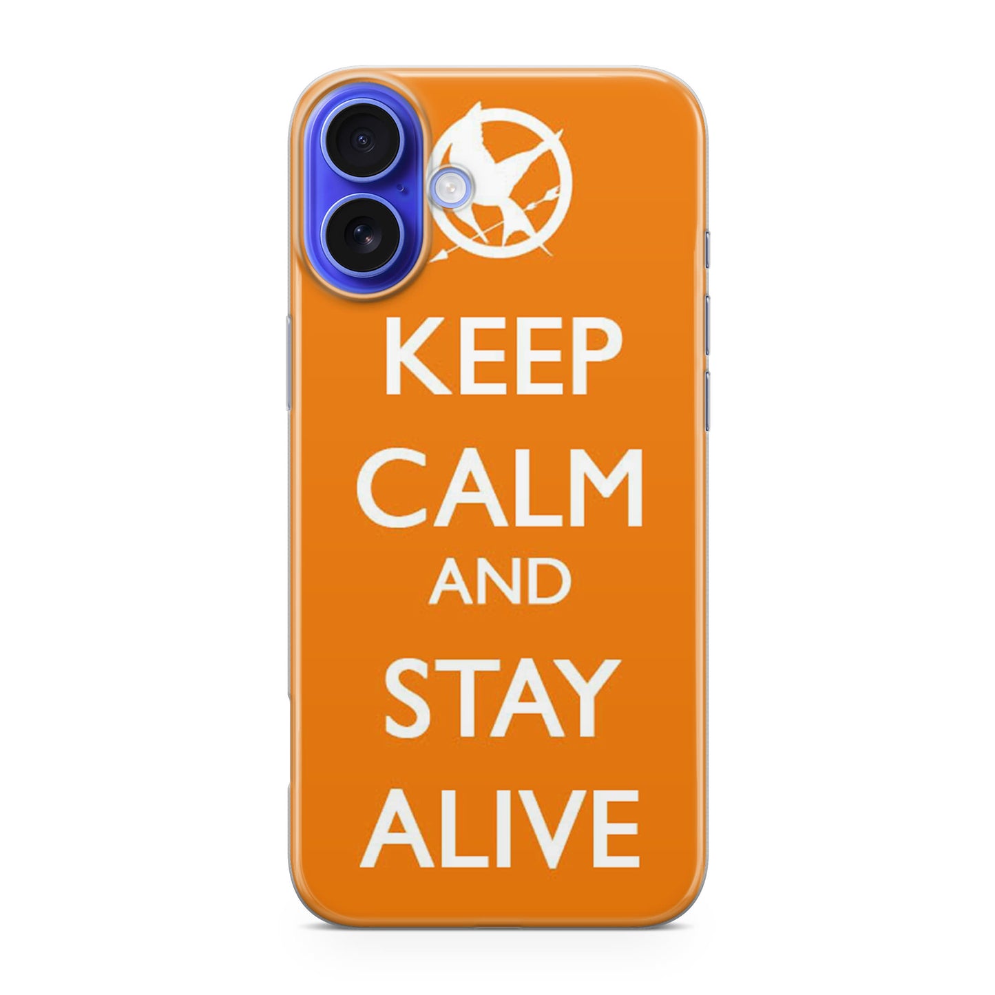 Keep Calm and Stay Alive iPhone 16 / 16 Plus Case