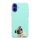 Laughing Pug iPhone 16 / 16 Plus Case