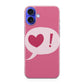 Love Pink iPhone 16 / 16 Plus Case